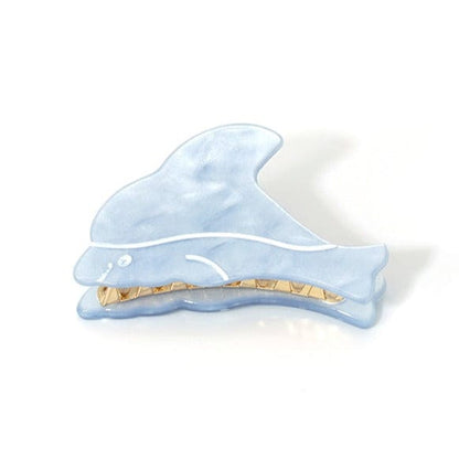 Dolphin Mini Claw Within Starry Sky
