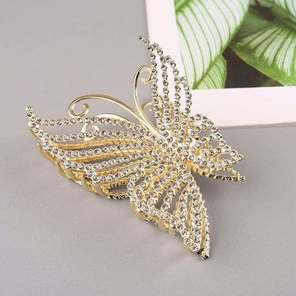 Pince à cheveux papillon diamant élégante丨NueShiny