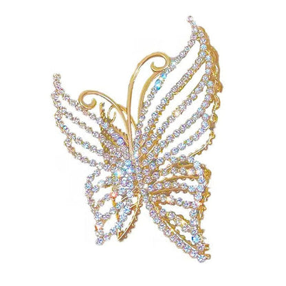 Pince à cheveux papillon diamant élégante丨NueShiny