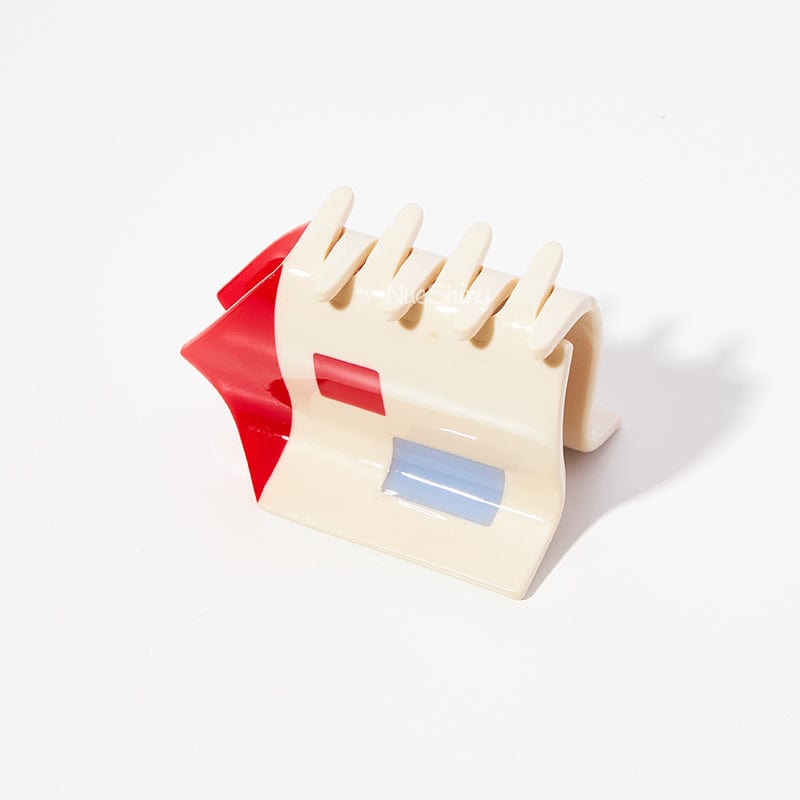 Fairy Tale Cabin Medium House Hair Claw