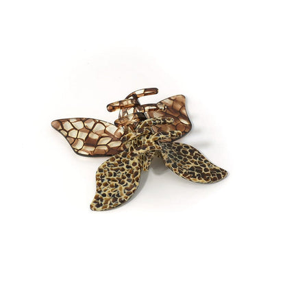 French Butterfly Hair Claw Acetate Hair Accessory