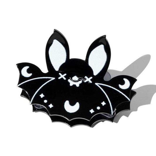 Pince à cheveux chauve-souris amusante pour Halloween