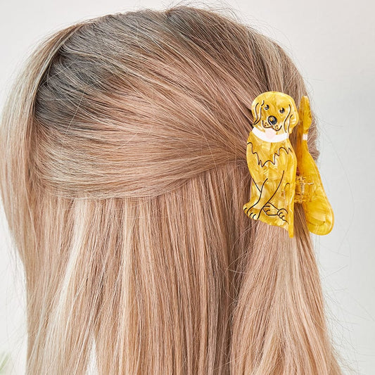 Golden Retriever Clever Dog Hair Claw