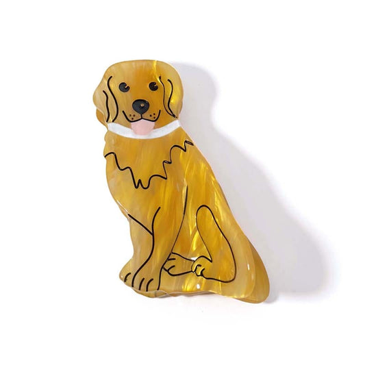 Golden Retriever Clever Dog Hair Claw