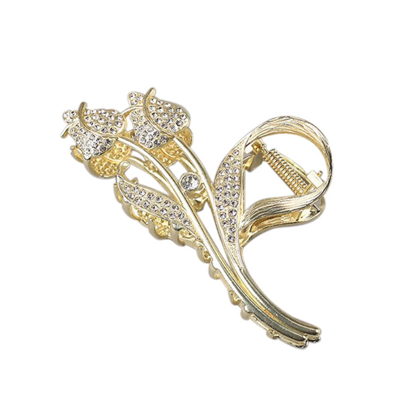 Golden Tulip Hair Claw