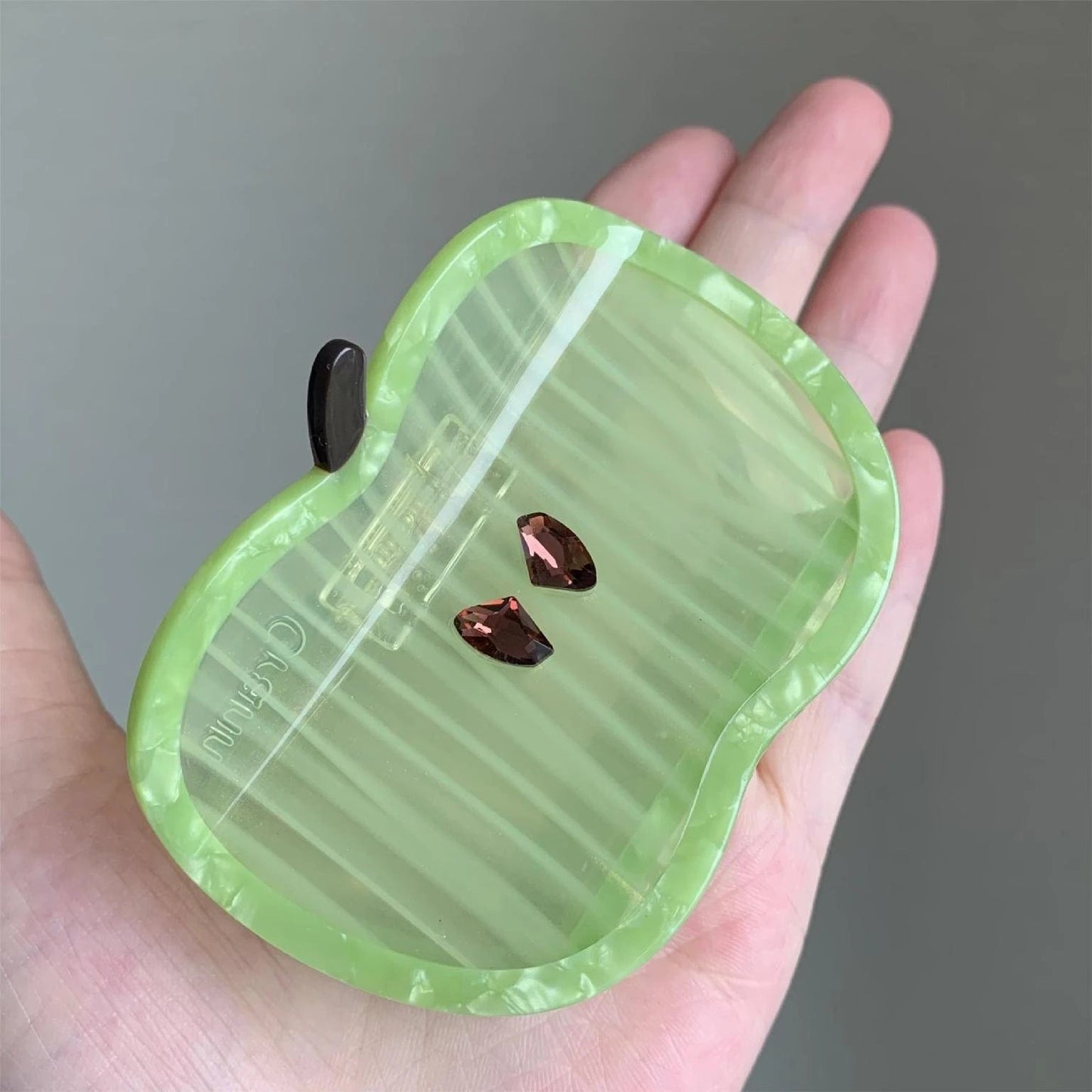 Green Apple Green Summer Hair Clip Claw