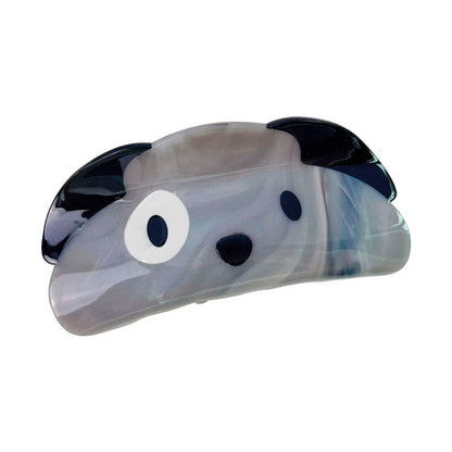 Grey Pug Dog Hair Claw