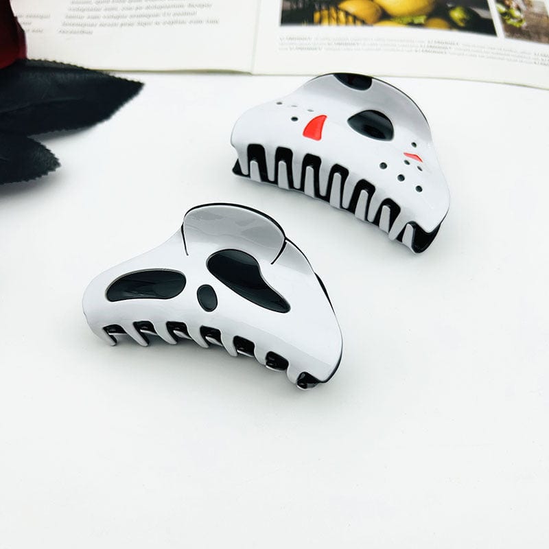 Halloween Red Teeth Hair Claw Clip