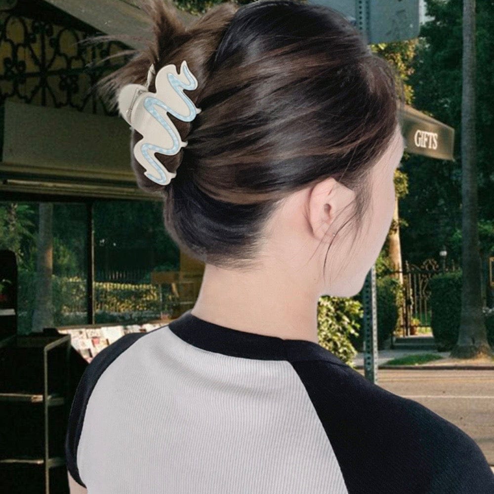 Pince à cheveux à marée haute dans l'océan