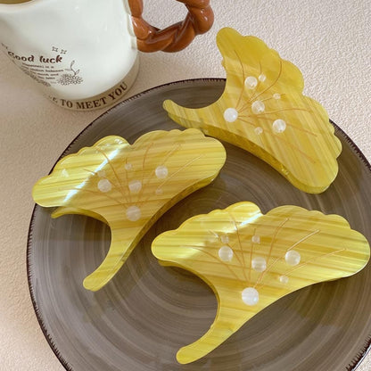 Pince à cheveux Ginko moyenne 丨 NueShiny