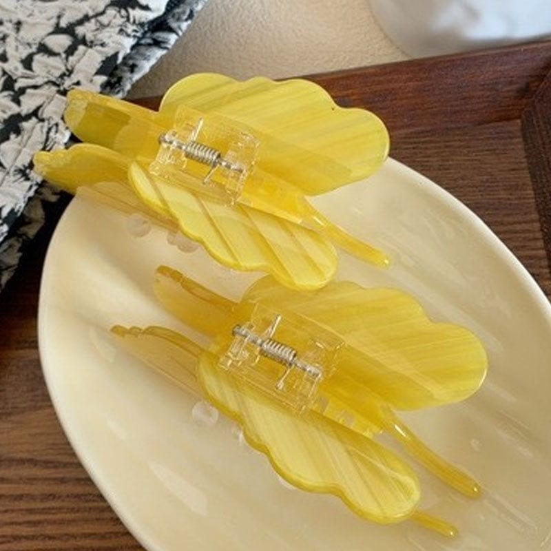 Pince à cheveux Ginko moyenne 丨 NueShiny