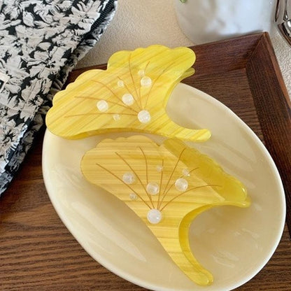 Pince à cheveux Ginko moyenne 丨 NueShiny