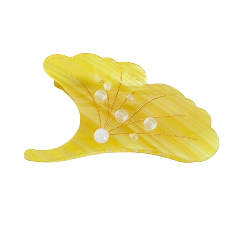 Pince à cheveux Ginko moyenne 丨 NueShiny