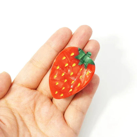 Medium Strawberry Summer Sweet Trend Hair Claw