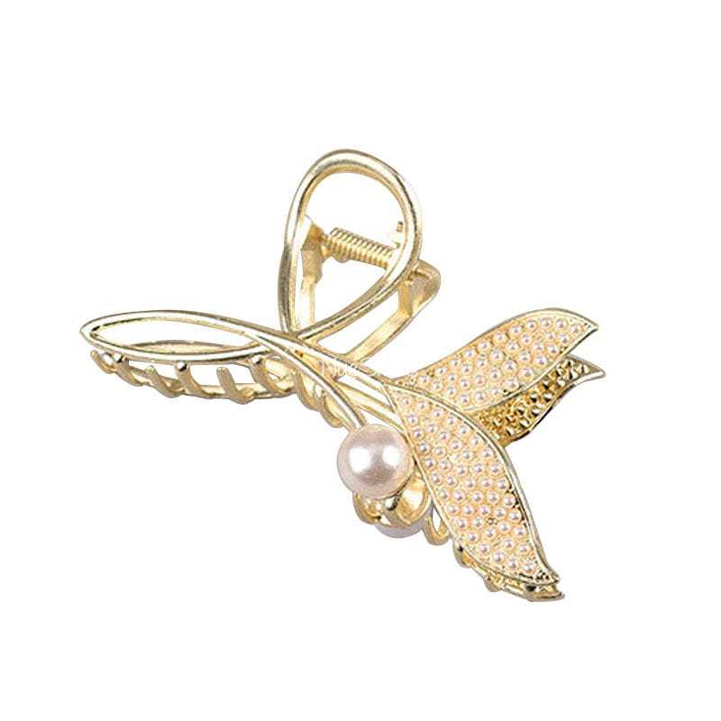 Mermaid Decorated with Pearls Hair Claw