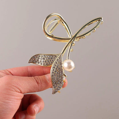 Mermaid Rhinestone Hair Claw