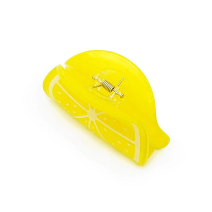 Orange Creative Fruit Claw Acrylic Hair Accessories