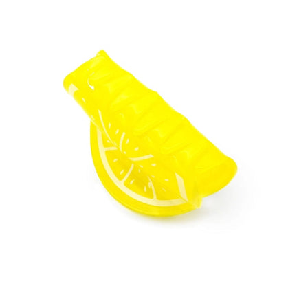 Orange Creative Fruit Claw Acrylic Hair Accessories