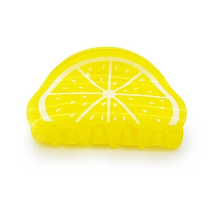 Orange Creative Fruit Claw Acrylic Hair Accessories