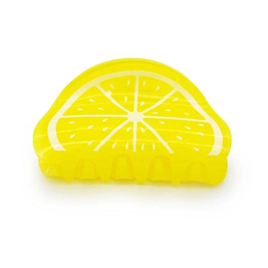 Orange Creative Fruit Claw Acrylic Hair Accessories