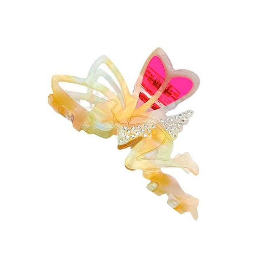 Orange Elf Magical Fairy Hair Claw