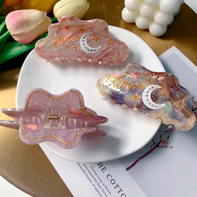 Pink Moon Night Series Hair Claw