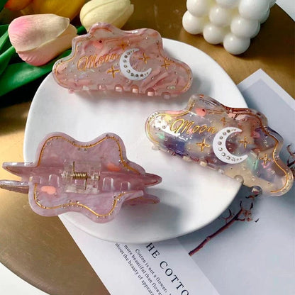 Pink Moon Night Series Hair Claw