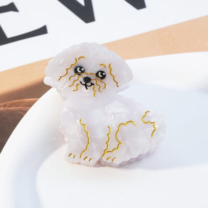 Griffe de Poils de Chien Bichon Frise de Poméranie 丨NueShiny