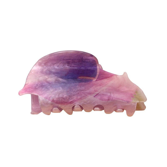 Pince à cheveux fleur violette丨NueShiny