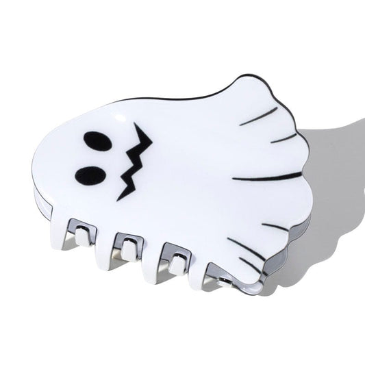 Scary Ghost Halloween Hair Claw Clip