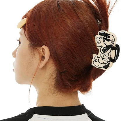 Spring Dog Cartoon Hair Clip Claw