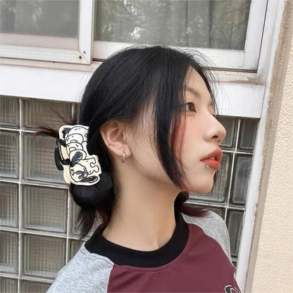 Spring Dog Cartoon Hair Clip Claw