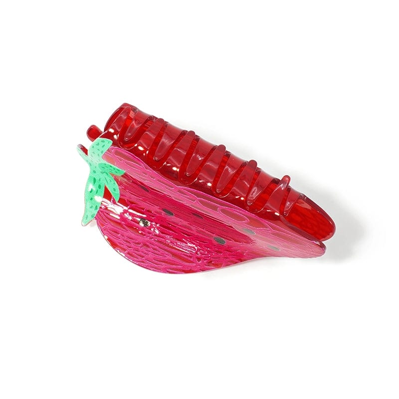Strawberry Creative Fruit Claw Acrylic Hair Accessories