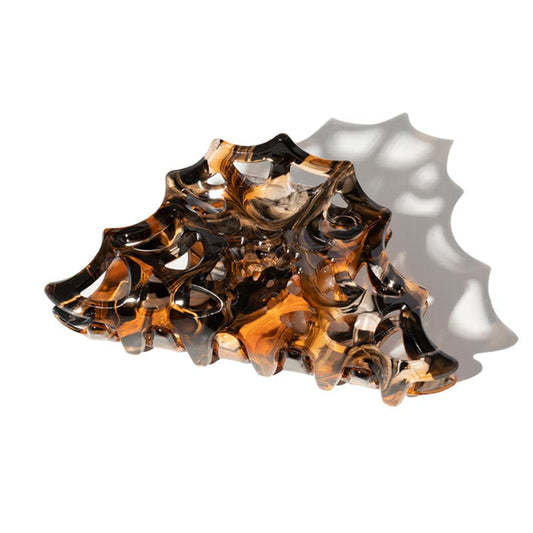 Texture Spider Web Halloween Hair Claw Clip
