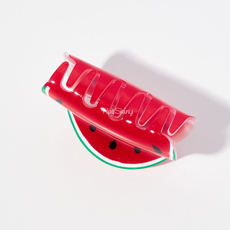 Watermelon Creative Fruit Claw Acrylic Hair Accessories