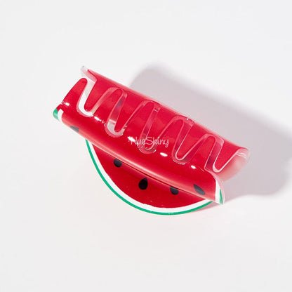 Watermelon Creative Fruit Claw Acrylic Hair Accessories