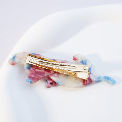 Acetate For Cat Hairpin Animal Shape Hair Clip