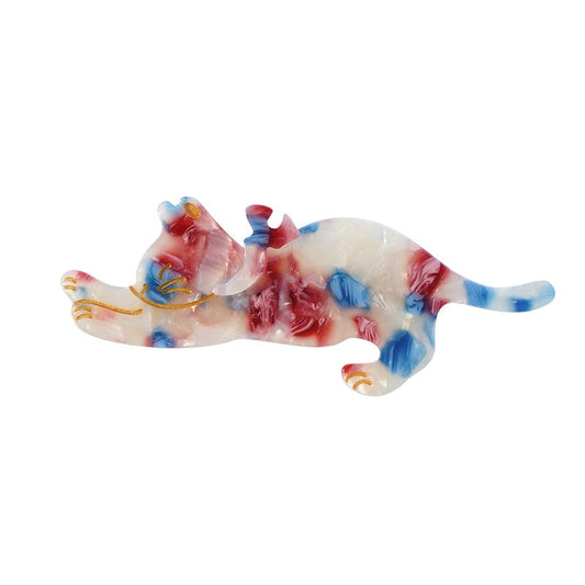 Acetate For Cat Hairpin Animal Shape Hair Clip