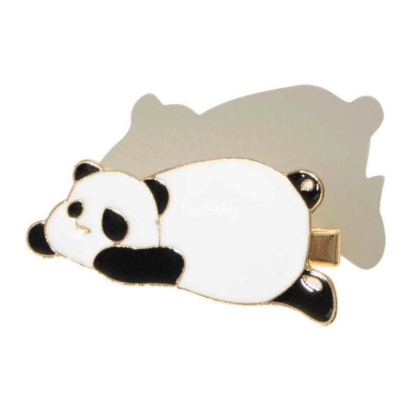 Lazy Panda Hair Clip