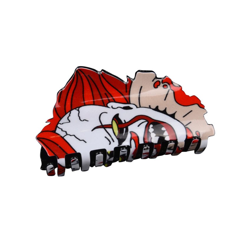 Medium Red Haired Clown Hair Claw
