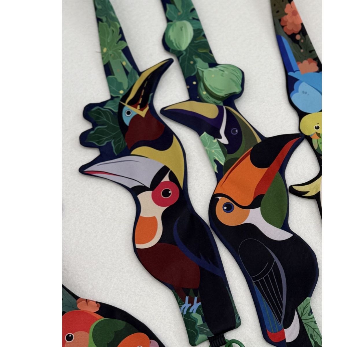 Colorful Toucan Strap Card Holder Phone & Camera Strap