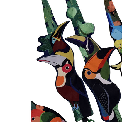 Colorful Toucan Strap Card Holder Phone & Camera Strap
