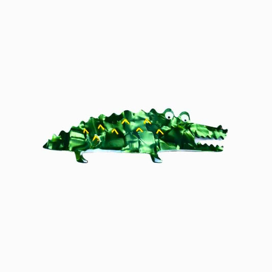 Green Crocodile Hair Clip丨Lemonschunks