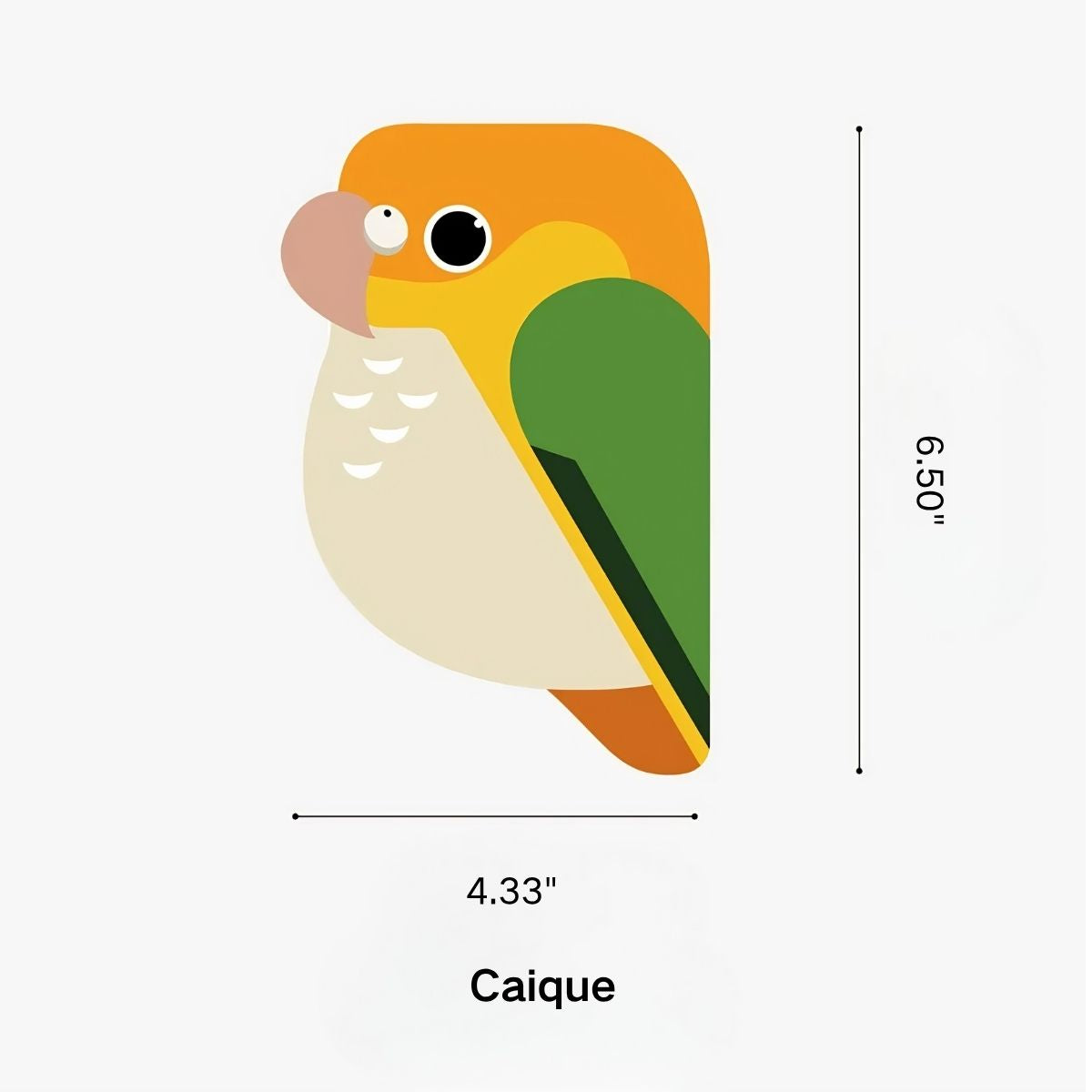 Cute Parrot Zipper Pouch Keychain Bag 15 Styles