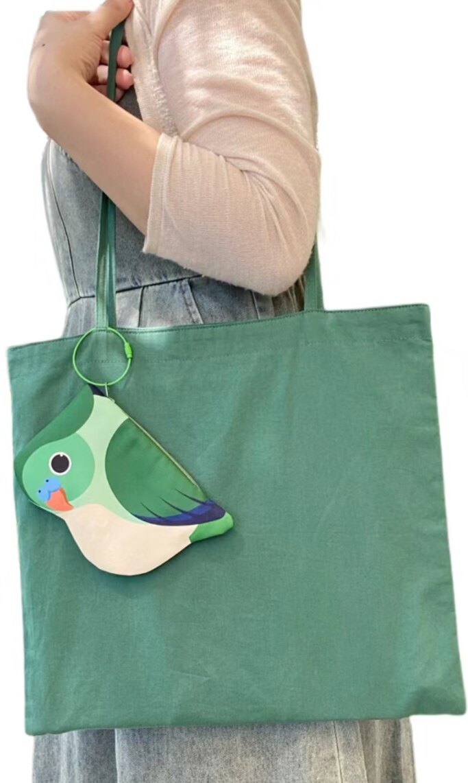 Cute Parrot Zipper Pouch Keychain Bag 15 Styles