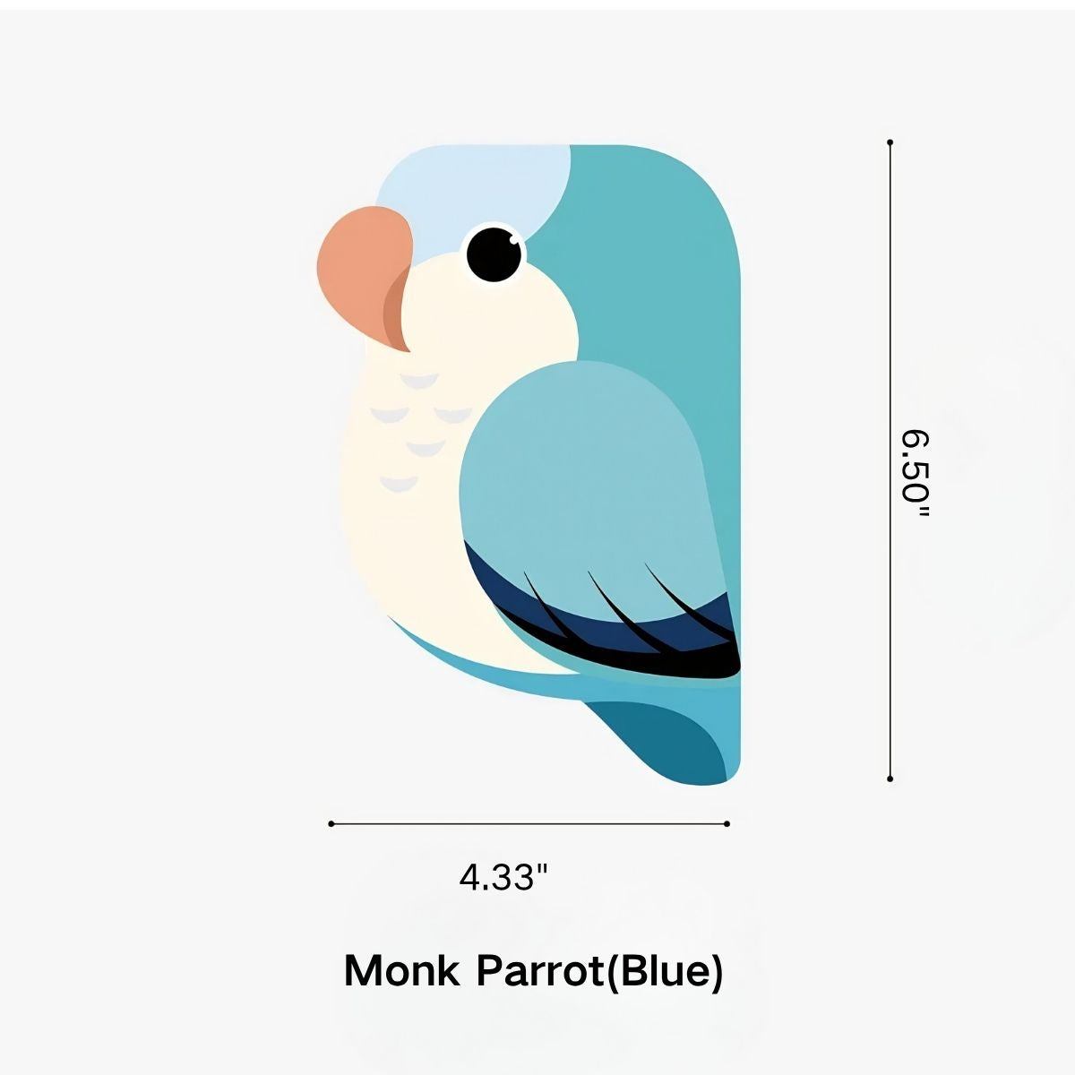 Cute Parrot Zipper Pouch Keychain Bag 15 Styles