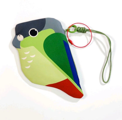 Cute Parrot Zipper Pouch Keychain Bag 15 Styles