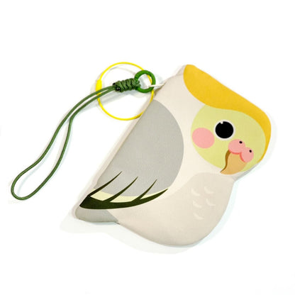 Cute Parrot Zipper Pouch Keychain Bag 15 Styles