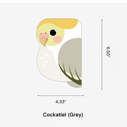Cute Parrot Zipper Pouch Keychain Bag 15 Styles
