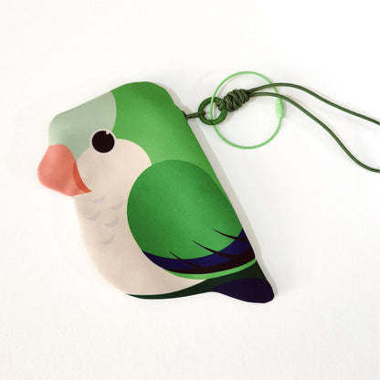 Cute Parrot Zipper Pouch Keychain Bag 15 Styles